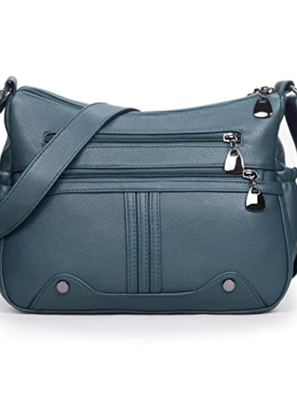 🆕 Shoulder Bag for Women Vegan Leather Multi Pockets Crossbody Bag for Women